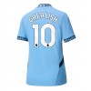 Manchester City Jack Grealish #10 Hemmatröja Dam 2024-25 Korta ärmar